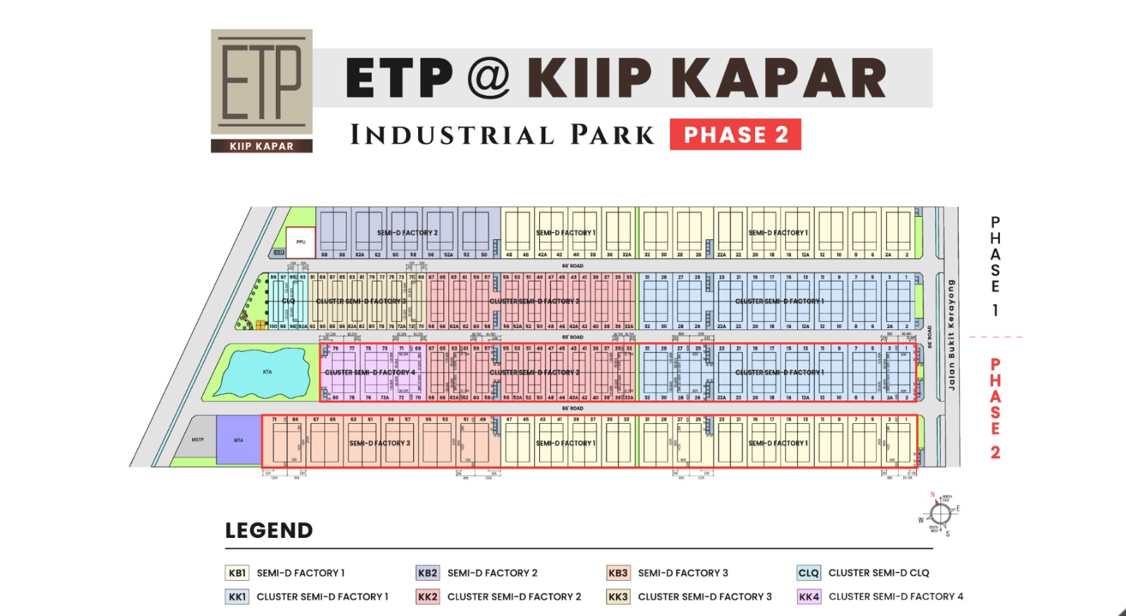 ETP KIIP KAPAR KLANG floor plan