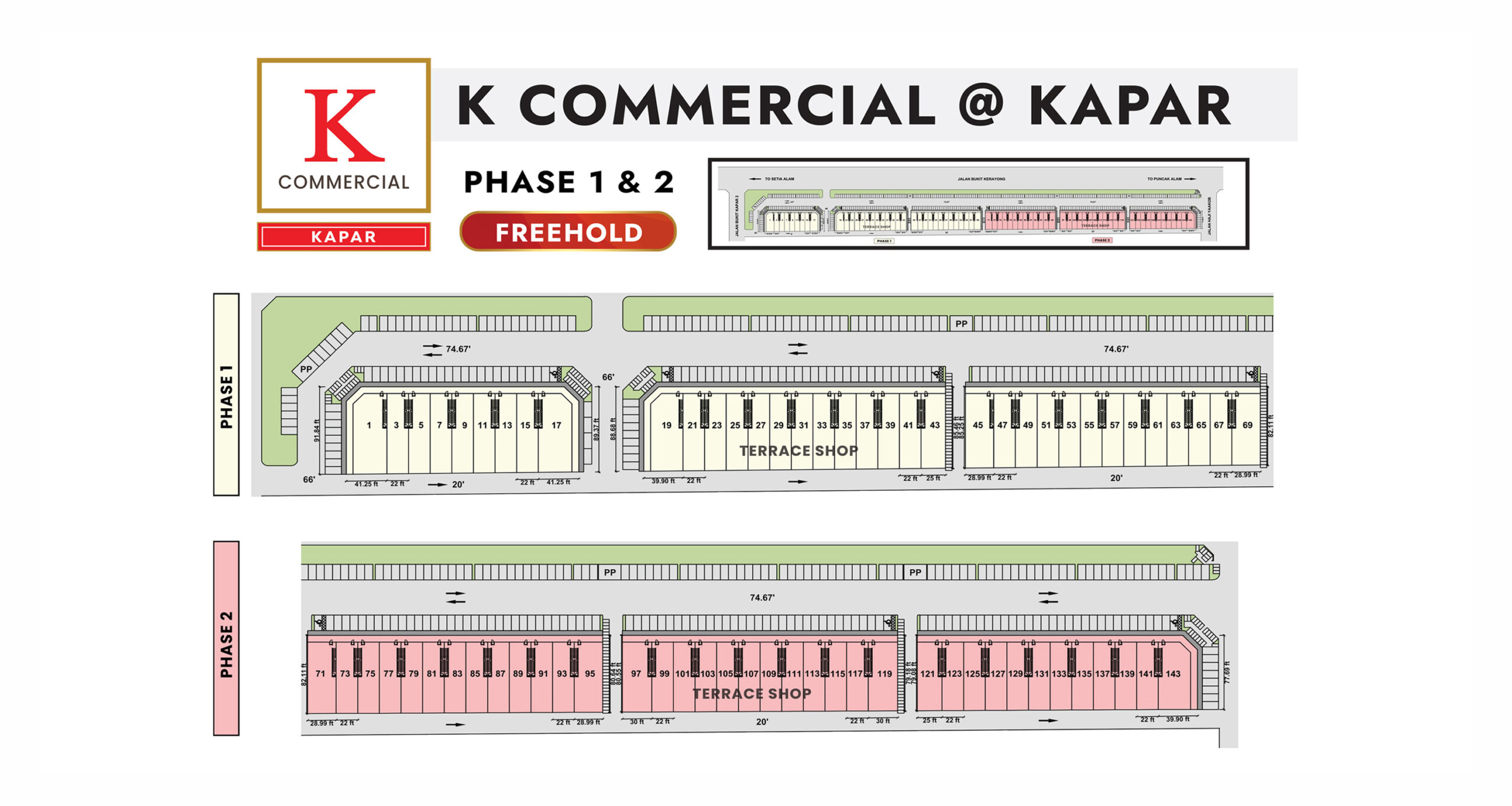 K COMMERCIAL 2 @ KAPAR KLANG master plan